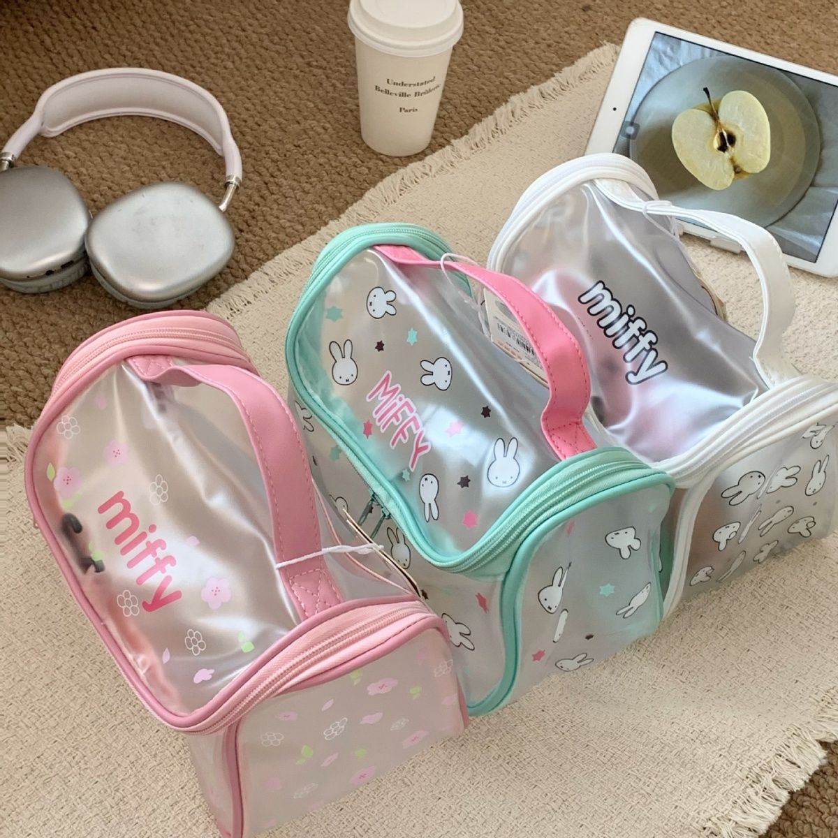 Miffy Çizgi Film Tavşan Baskıl - Jelly Bag Clear Pvc incelemesi ve fiyatı