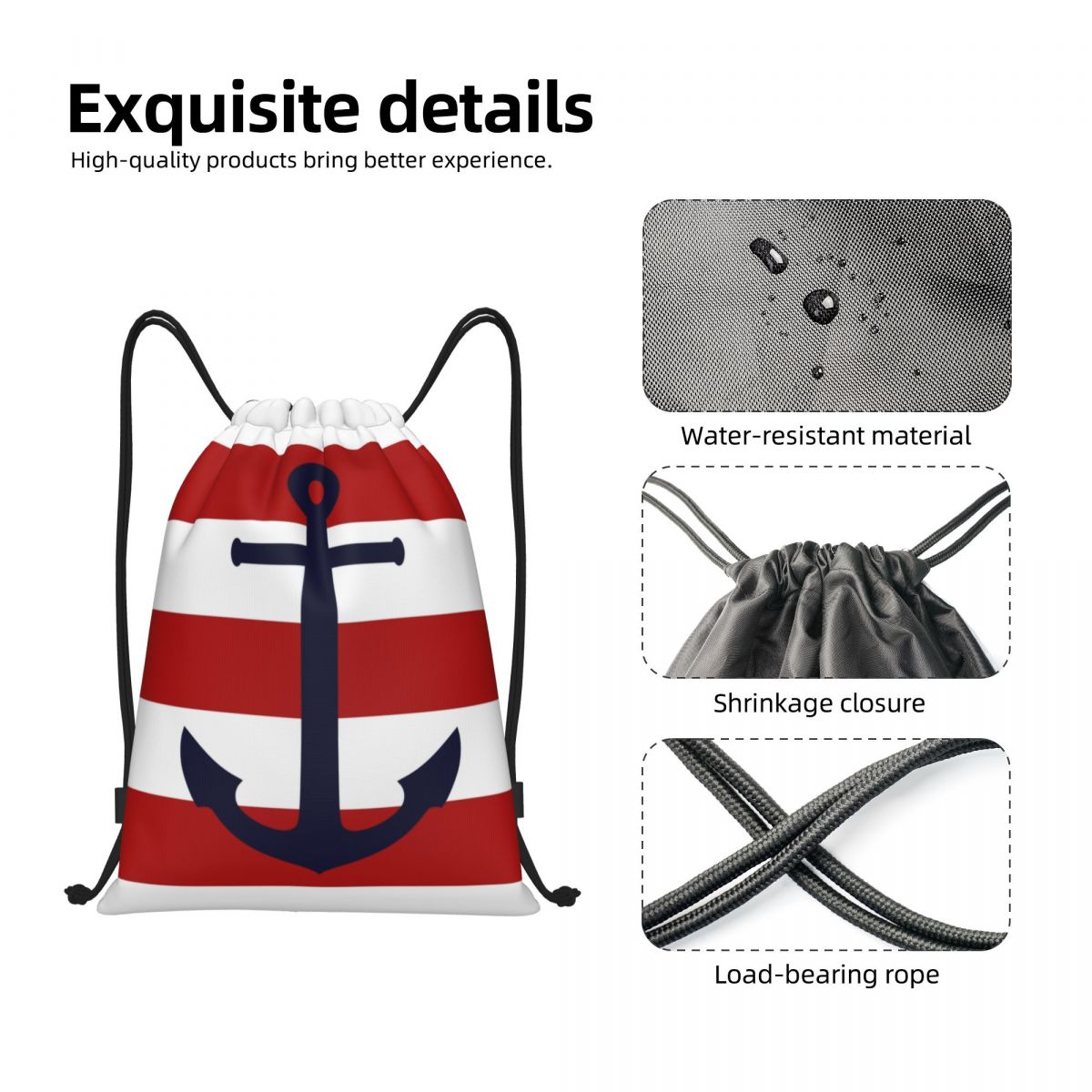 Denizcilik Lacivert Çapa Kırmı - Women'S Yoga Bags incelemesi ve fiyatı