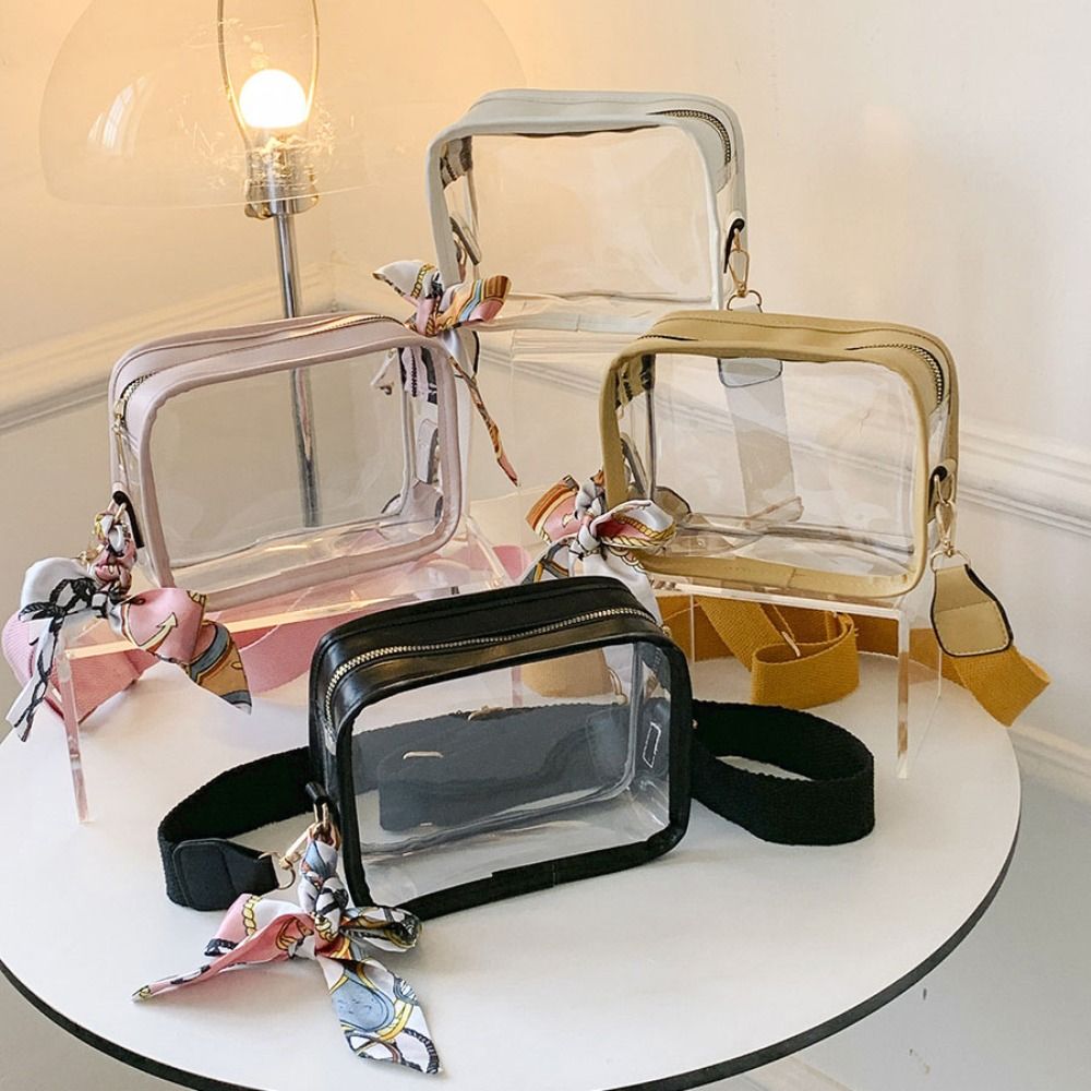 Şeffaf Jöle Çapraz Askılı Çant - Jelly Bag Clear Pvc incelemesi ve fiyatı