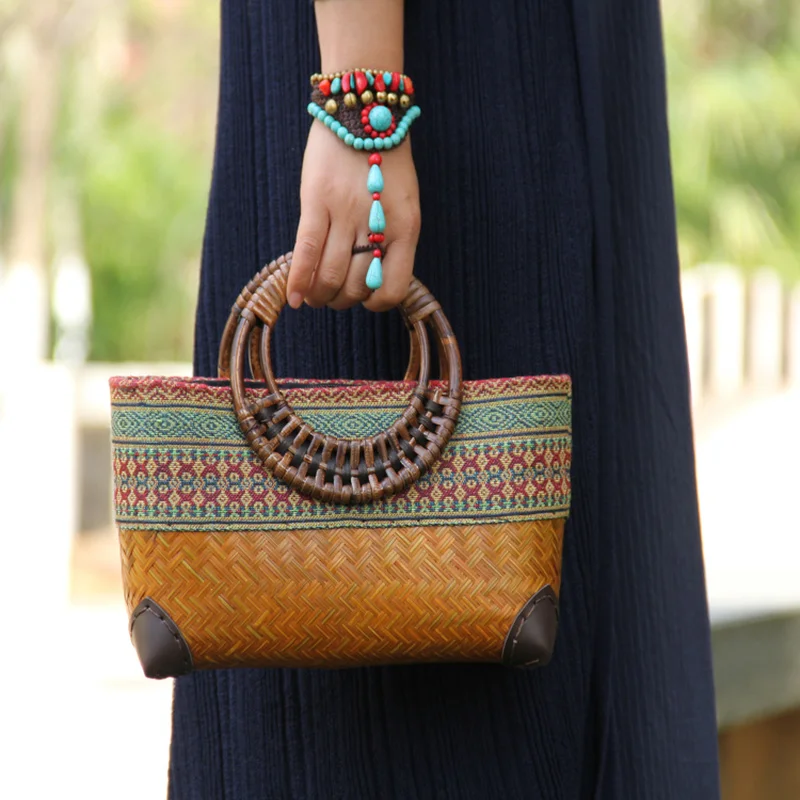 Retro Japon El Yapımı Bambu Do - Women Bags Vietnam incelemesi ve fiyatı