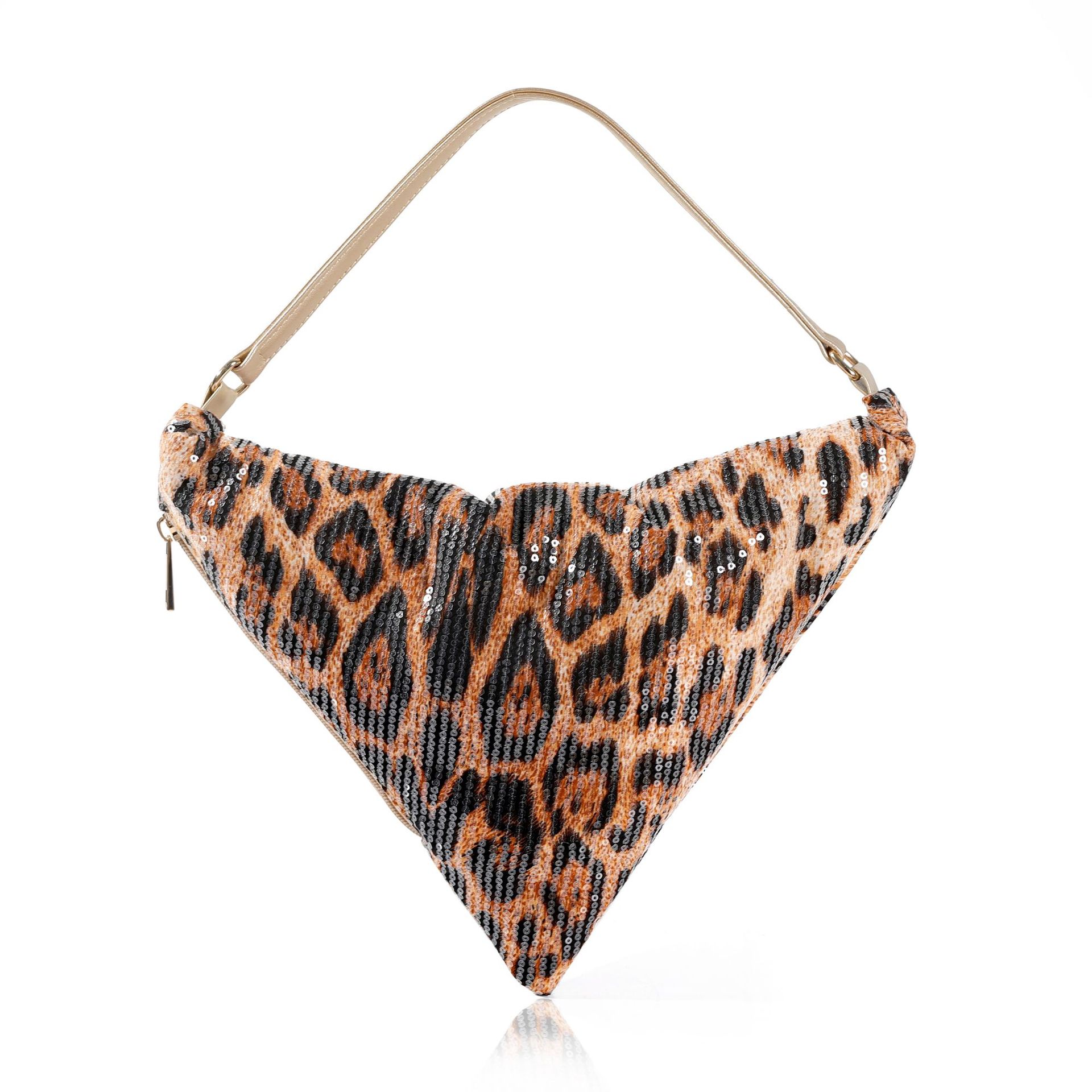 Leopar desenli hilal çanta omu - Women Bags In Trend incelemesi ve fiyatı