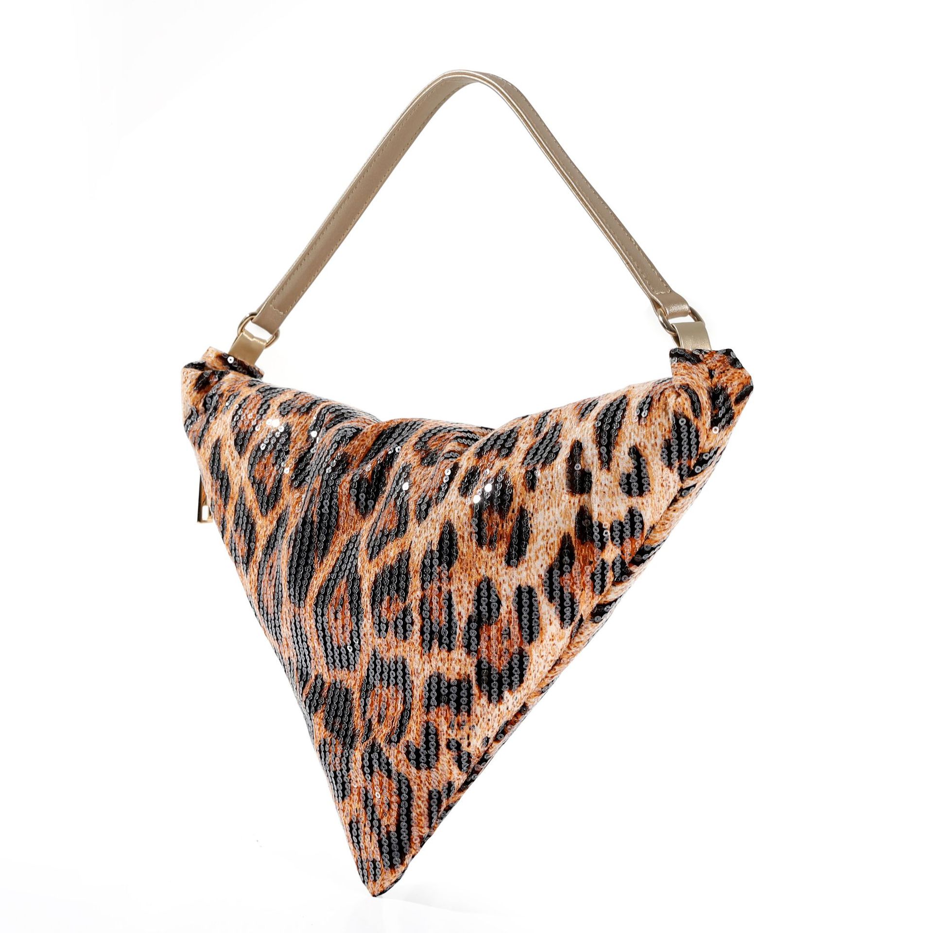 Leopar desenli hilal çanta omu - Women Bags In Trend incelemesi ve fiyatı