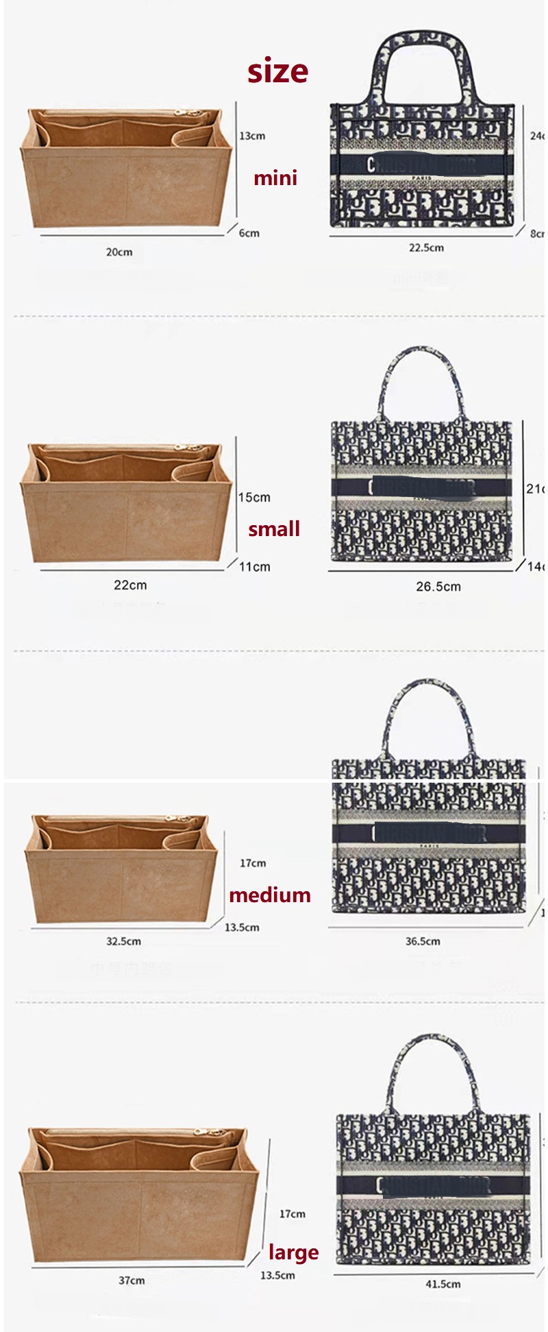Dior Kitap Çantası İçin Makyaj - Women Bags Tote Dior incelemesi ve fiyatı