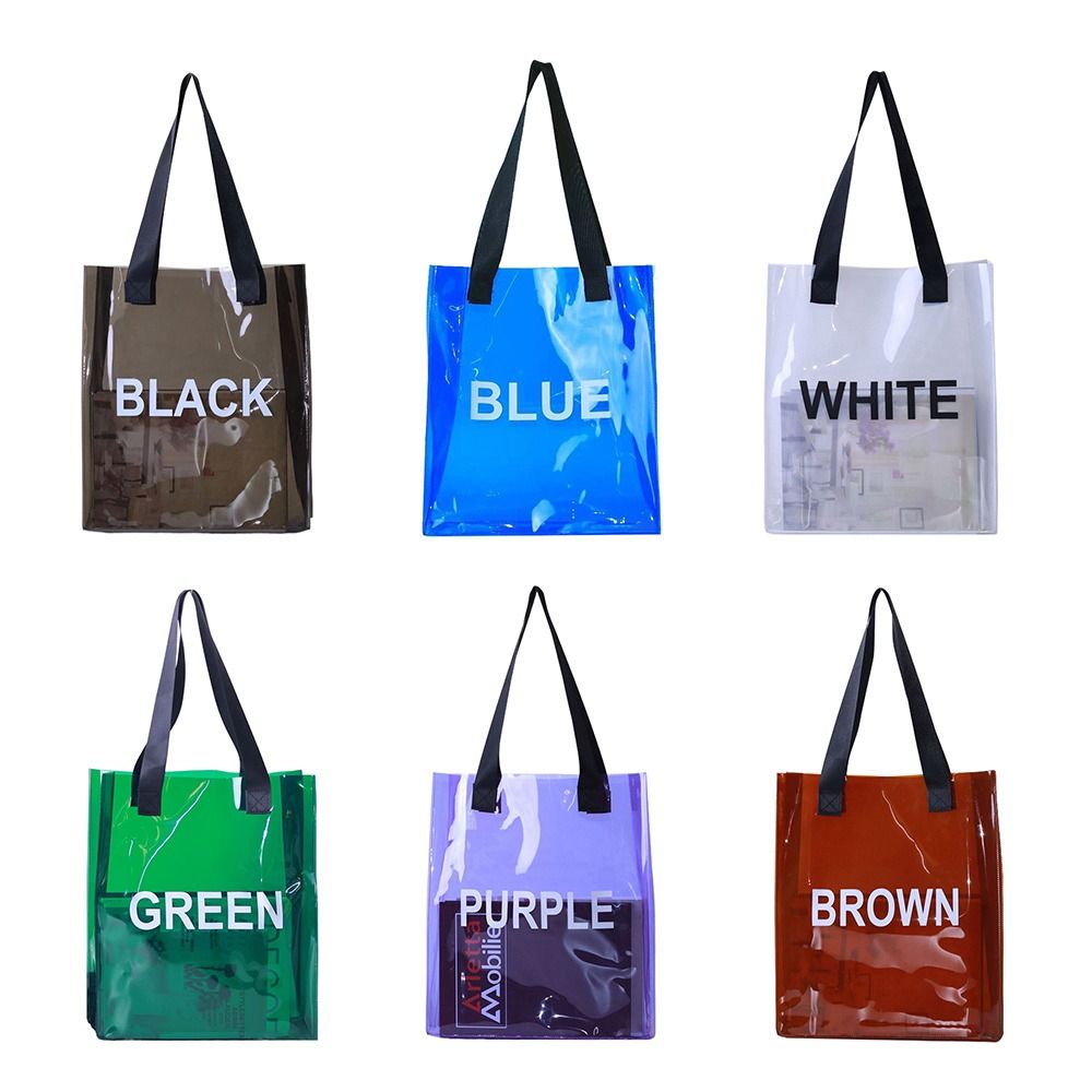 Şeffaf Tote Çanta Taşınabilir  - Jelly Bag Clear Pvc incelemesi ve fiyatı
