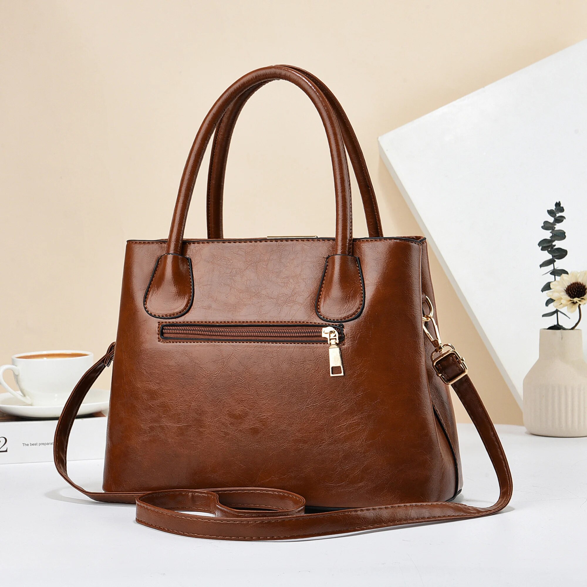 Kadınlar için Retro düz renk ç - Women Hand Bags For Office incelemesi ve fiyatı