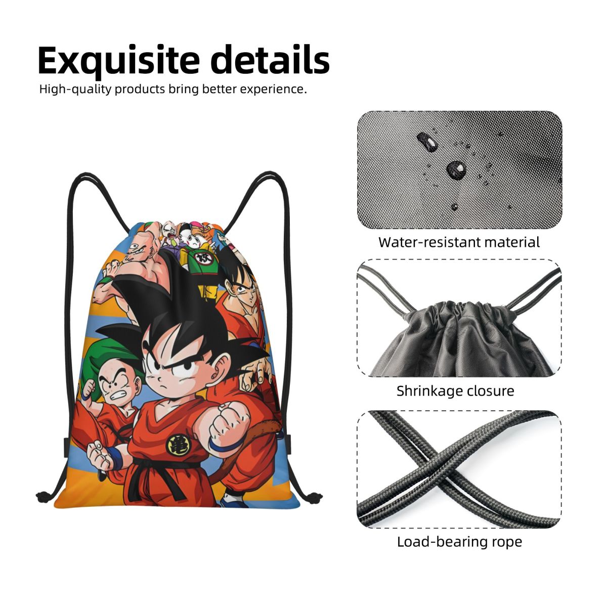 Özel DBZ G-Gokues Karikatür İp - Women'S Yoga Bags incelemesi ve fiyatı
