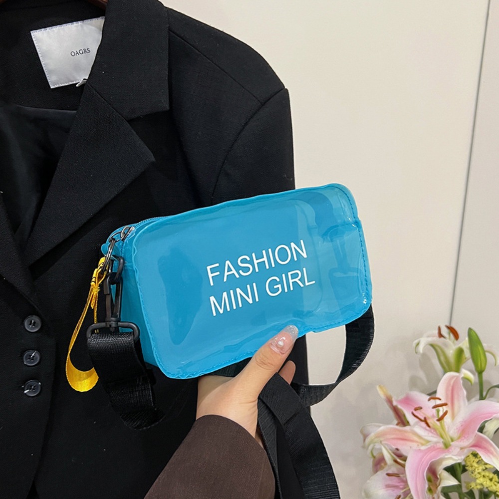Şeffaf jöle PVC Crossbody askı - Jelly Bag Clear Pvc incelemesi ve fiyatı